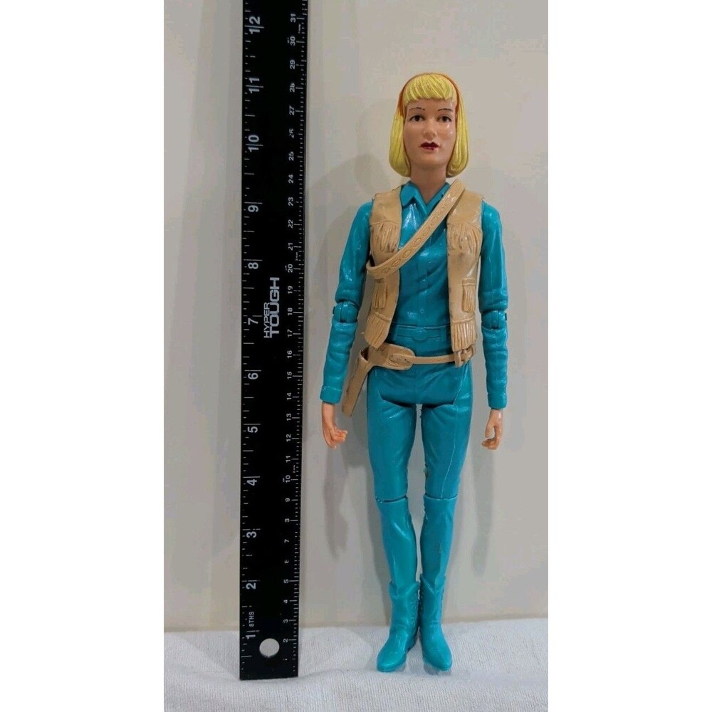 Vintage 1970s MARX  Cowgirl JANICE WEST 11" Doll Johnny West